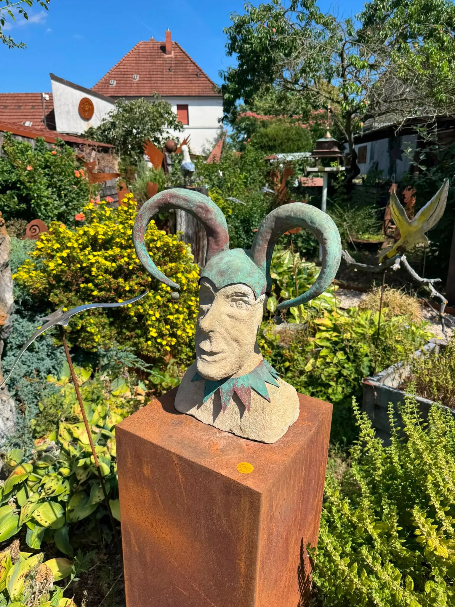 Kunstgarten Elverdissen - Narrenkopf